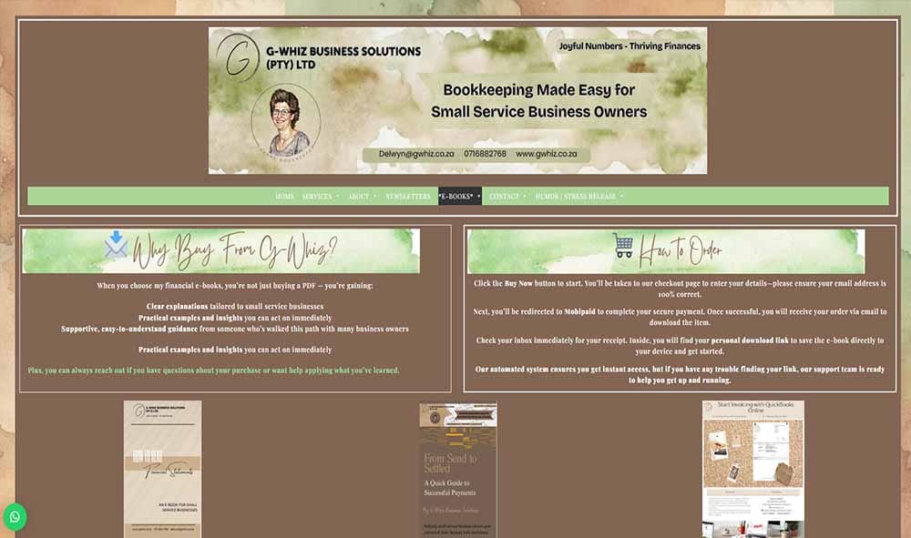 gwhiz Book Keeping